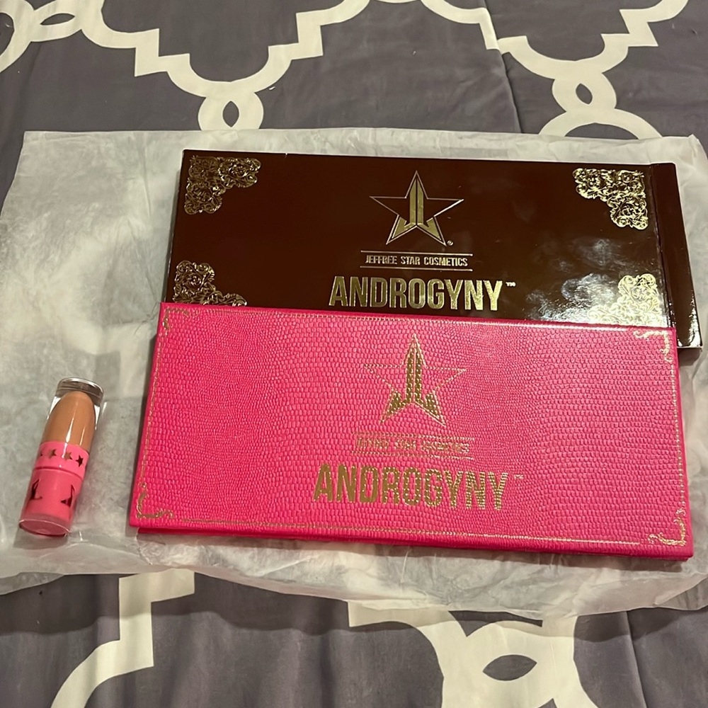 Jeffree Star Androgyny Palette and Lipstick Bundle - NWOT